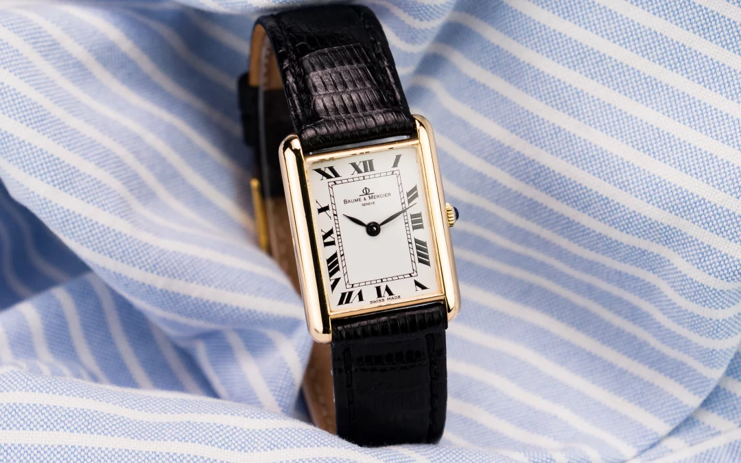 Baume & Mercier Tank 18k