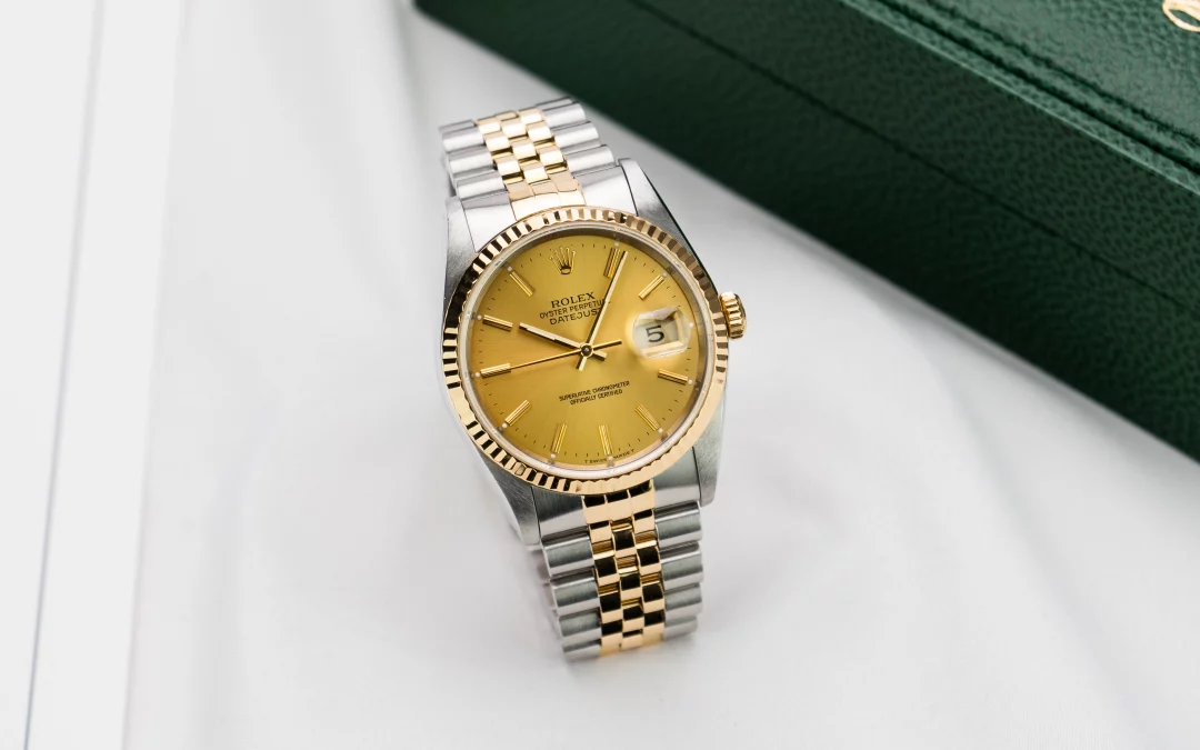 Rolex Datejust „Golden Sunburst“