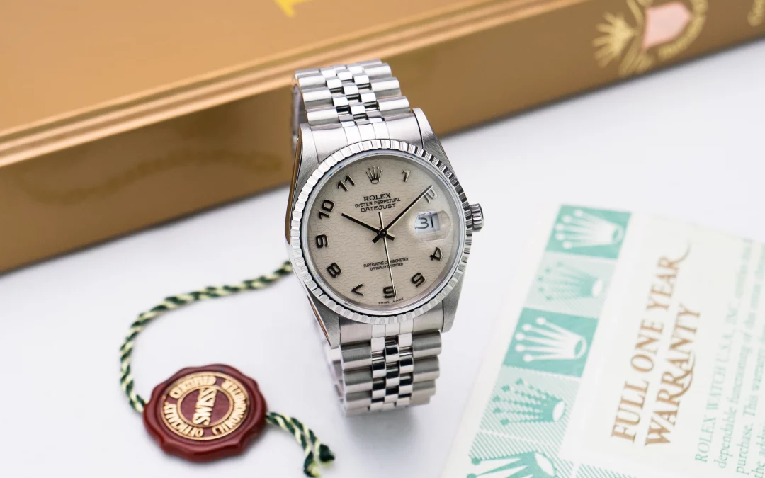 Rolex Datejust Cream Anniversary Dial