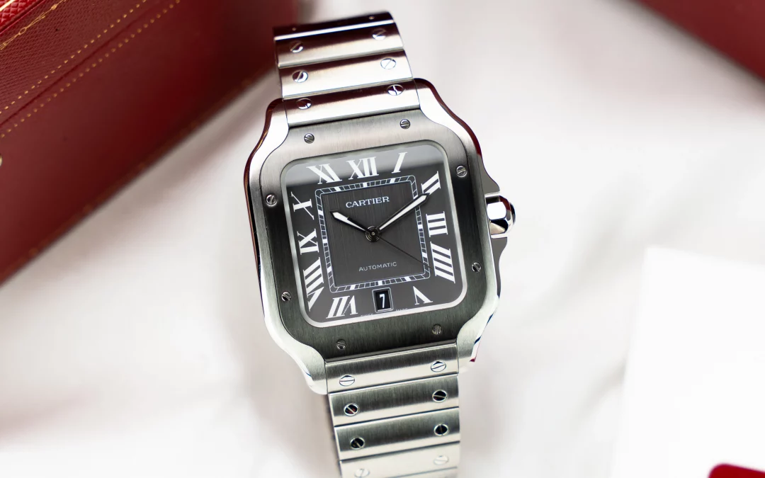 Cartier Santos Large „Grey Dial“