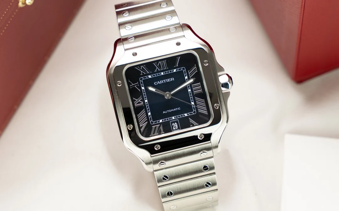 Cartier Santos Large „Blue Dial“