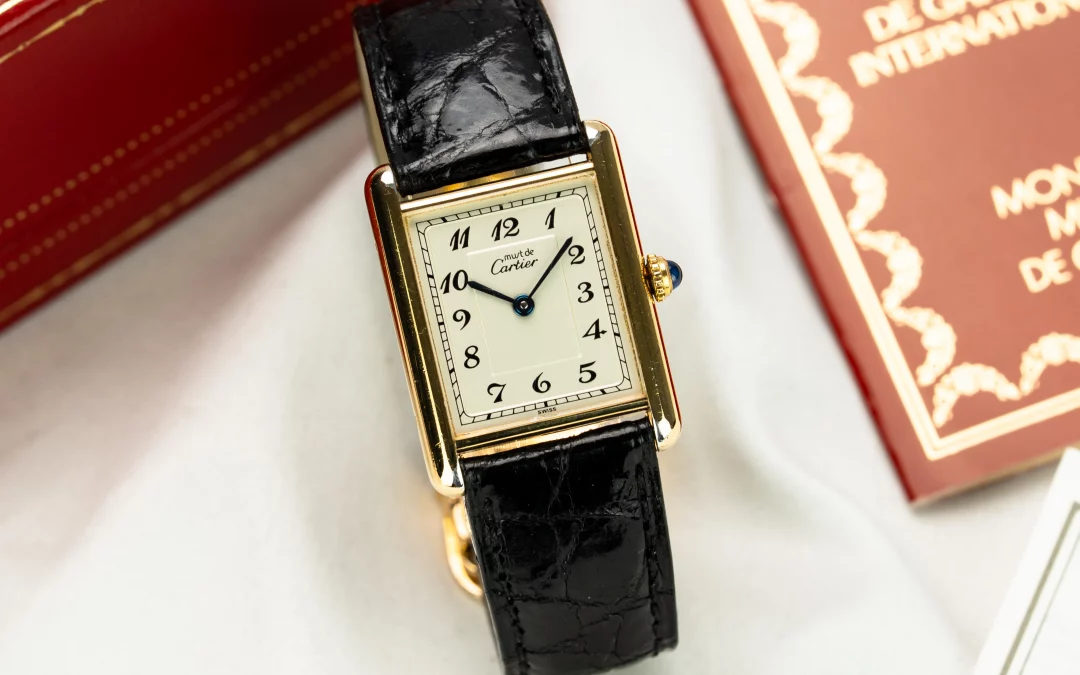 Cartier Tank Vermeil