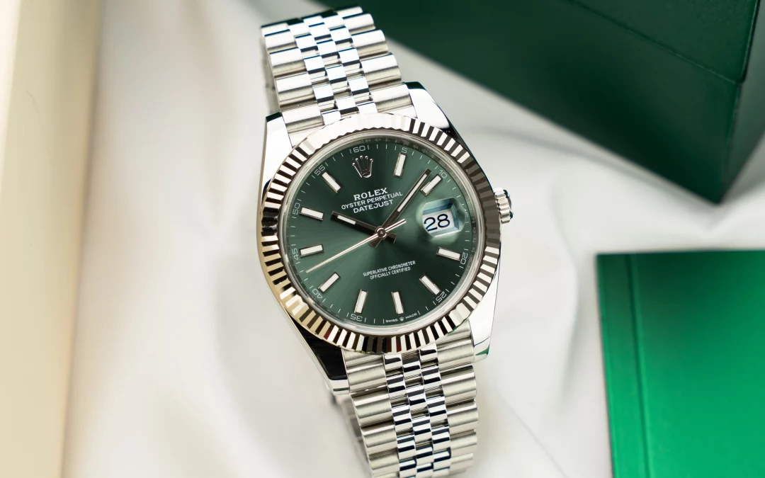 Rolex Datejust 41 „Green Dial“