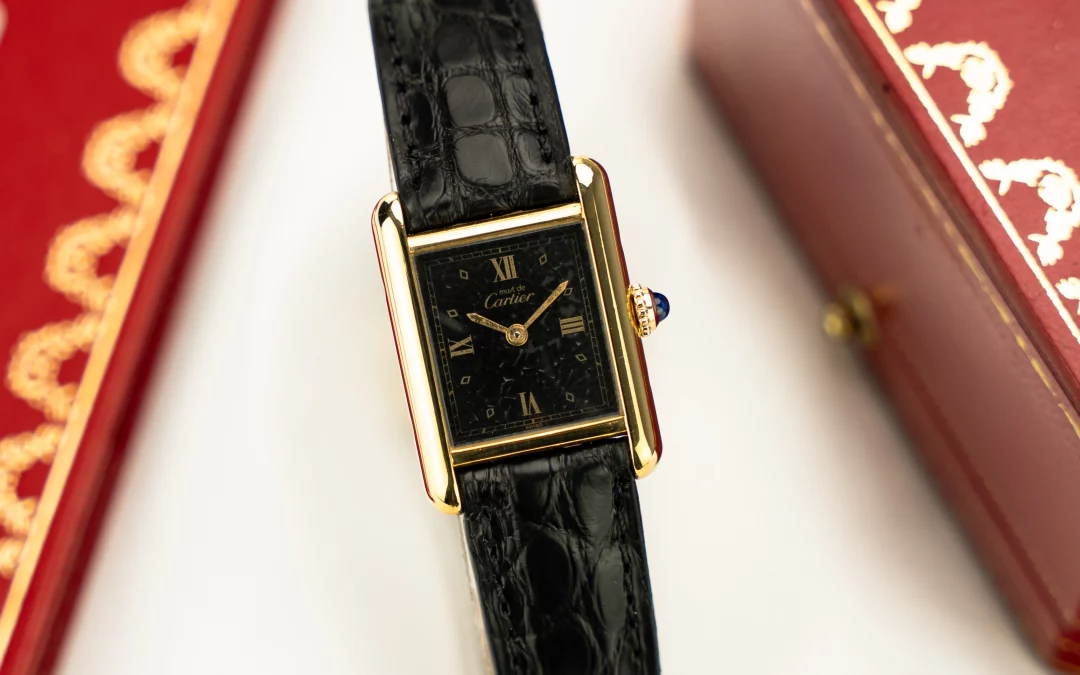 Cartier Tank „Black Dial“