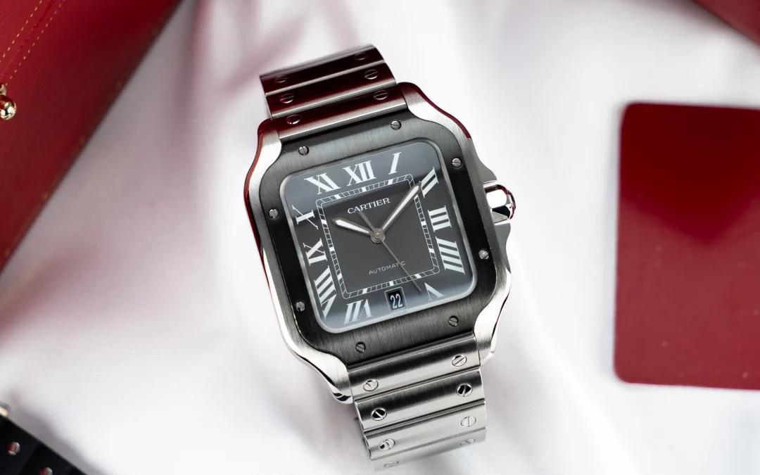 Cartier Santos Large „Grey Dial“