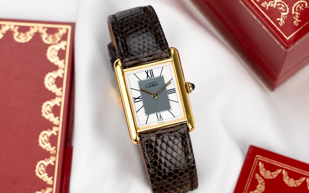 Cartier Tank Vermeil LM