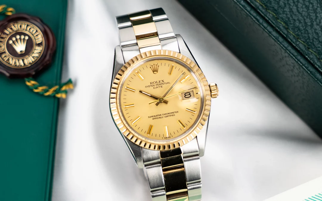 Rolex Date 15053 „Lemon Dial“