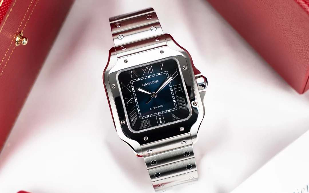 Cartier Santos Large „Blue Dial“