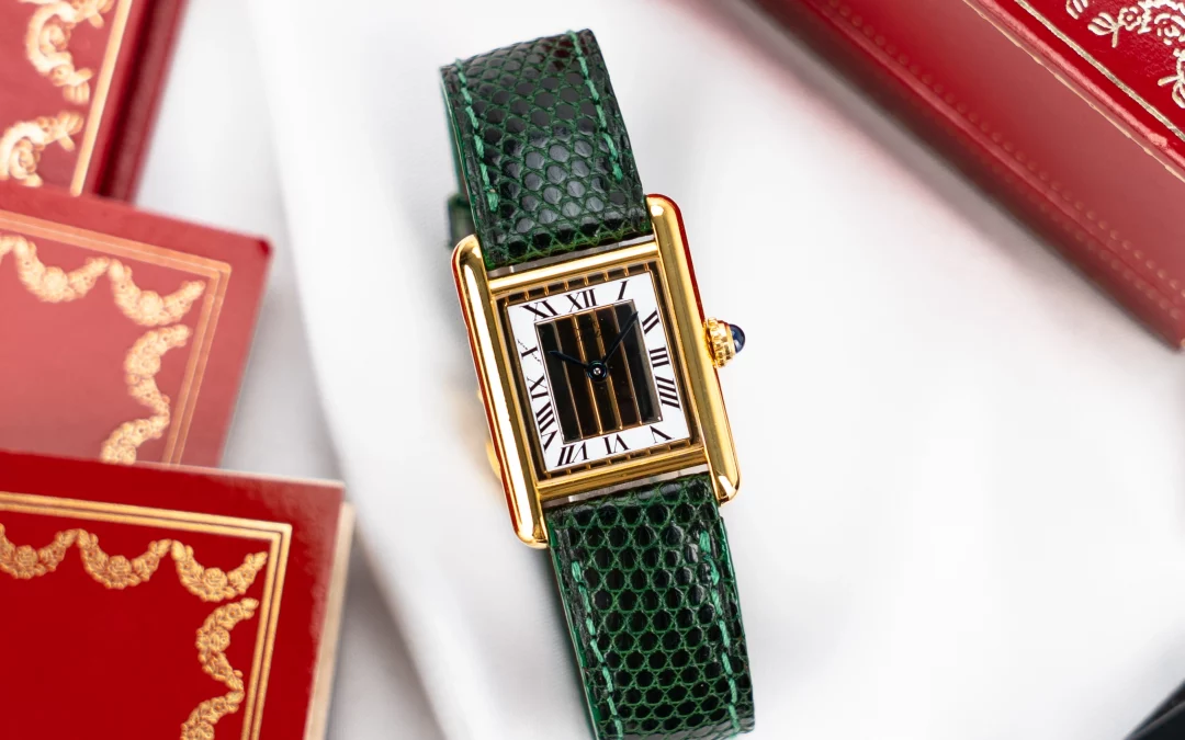 Cartier Tank Vermeil „Trinity“