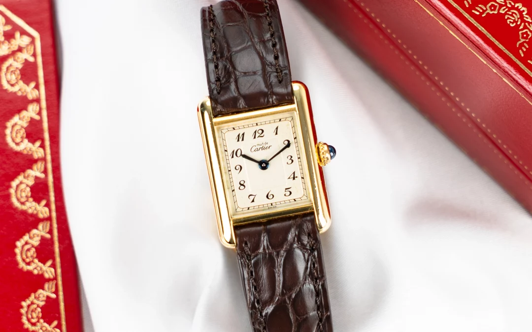Cartier Tank Vermeil Lady 5057001