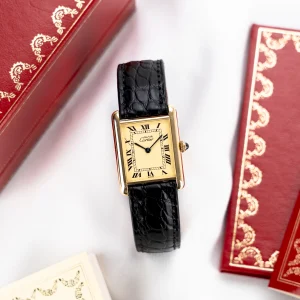 Cartier Tank Vermeil LM